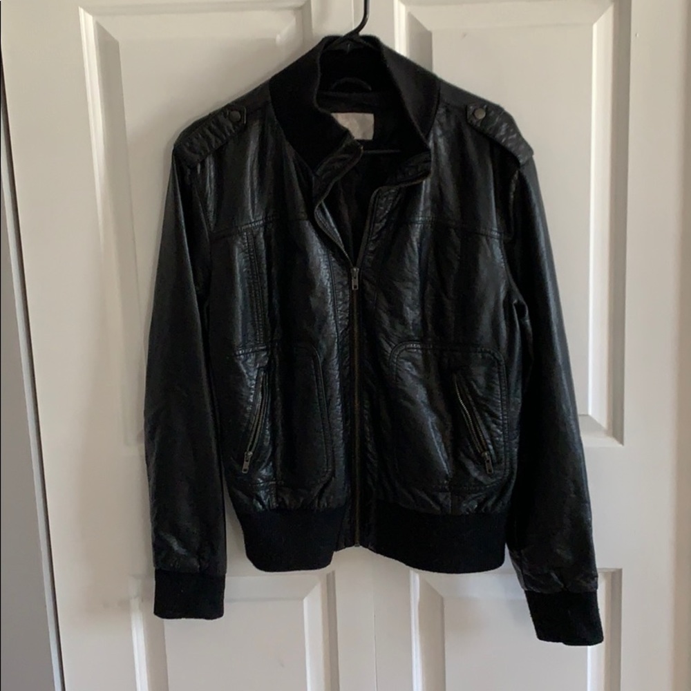Faux leather Moto Jacket